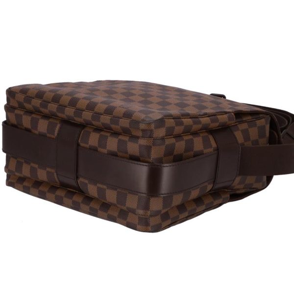 45271 3 Louis Vuitton Naviglio Damier Shoulder Bag Brown