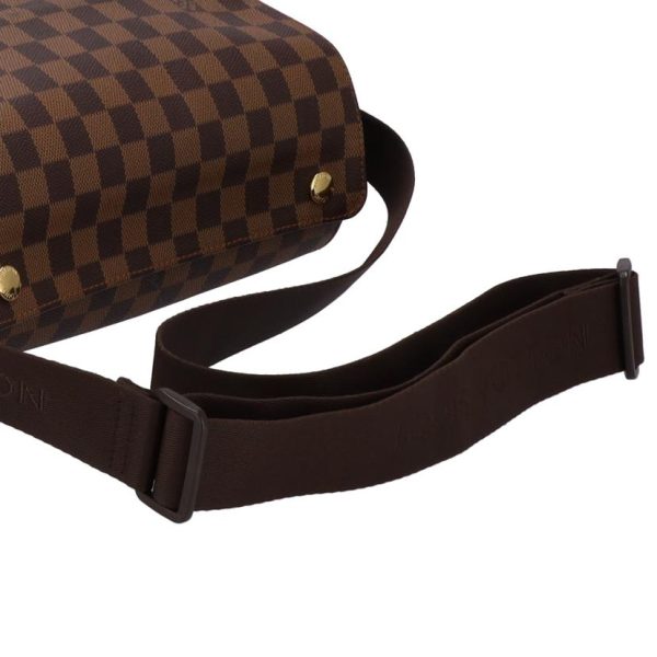 45271 4 Louis Vuitton Naviglio Damier Shoulder Bag Brown