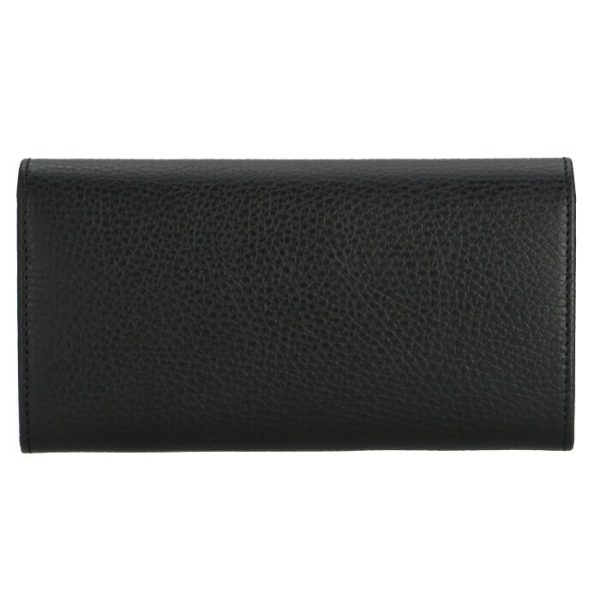 456116cao0g1000 2 GUCCI Petite Marmont Bifold Long Wallet Black