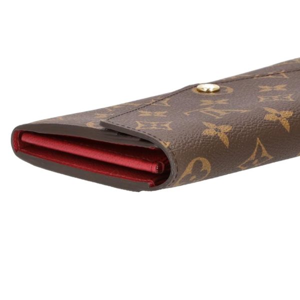 45893 4 Louis Vuitton Portefeuille Sarah Monogram Wallet Fuchsia