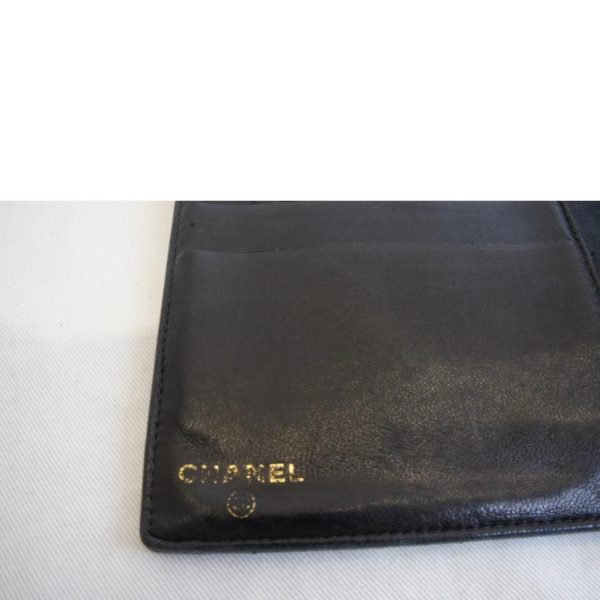 45909 10 Chanel Caviar Skin Long Mouth Wallet G Metal Fittings Beige