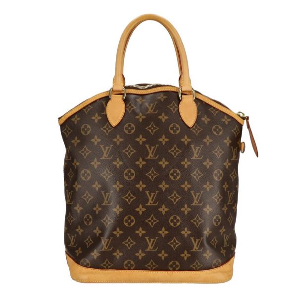 45933 1 Louis Vuitton Lockit Monogram Bag Brown