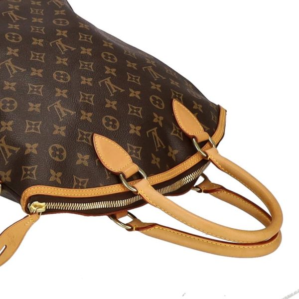 45933 4 Louis Vuitton Lockit Monogram Bag Brown