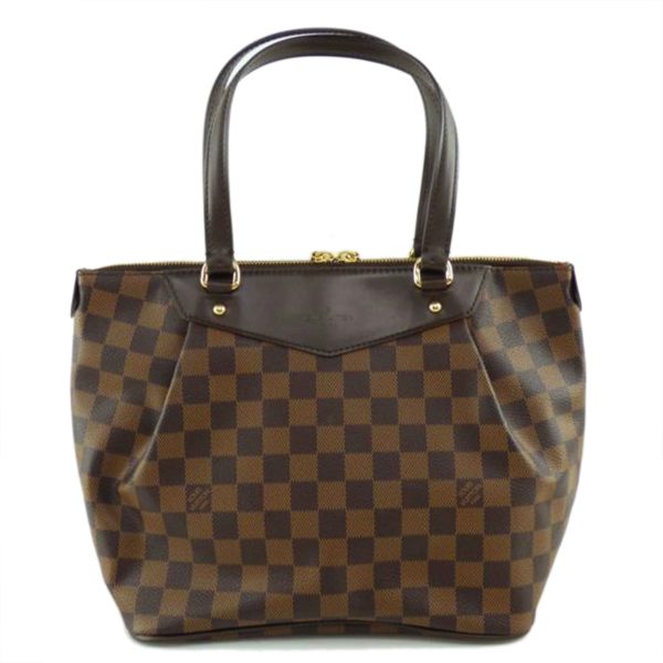 45947 1 Louis Vuitton Westminster PM Damier Tote Bag Brown