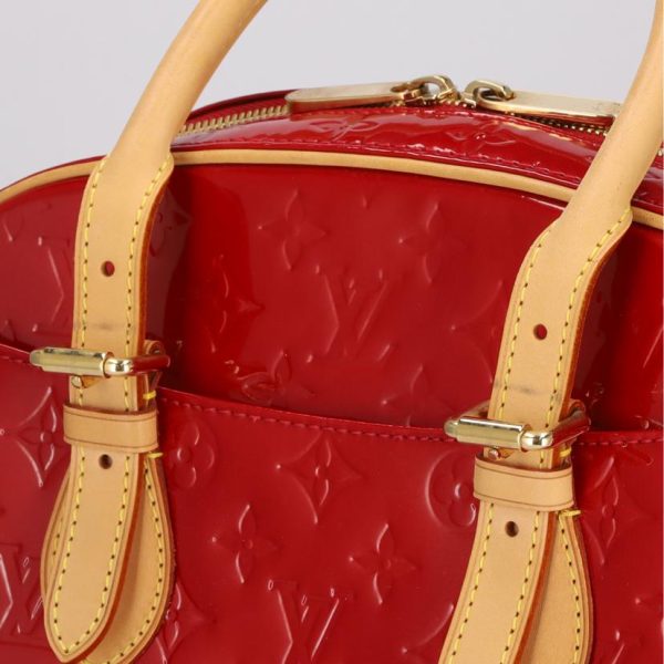 45954 5 Louis Vuitton Summit Drive Vernis Bag Pomme dAmour