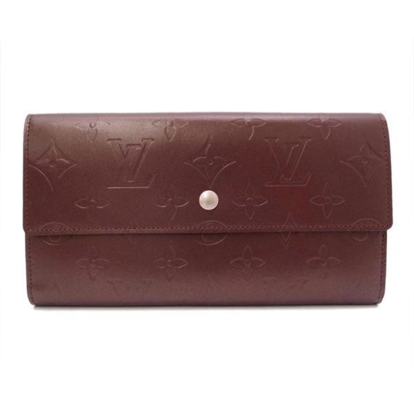 46006 1 Louis Vuitton Tresor Wallet MG Matte Violet