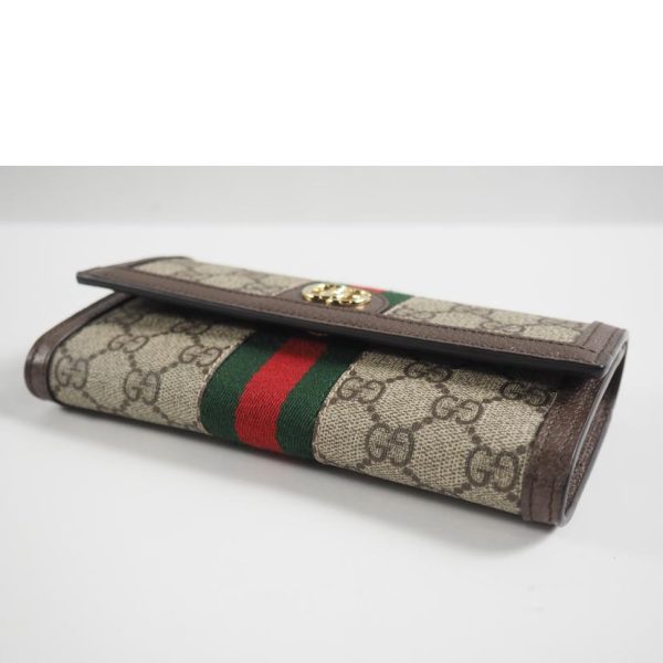 46111 3 Gucci Ophidia GG Continental Wallet