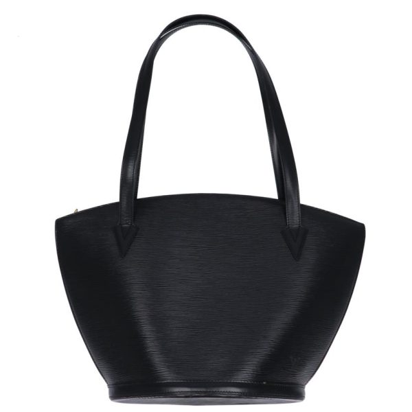 46142 1 Louis Vuitton Saint Jacques Shopping Epi Tote Bag Black