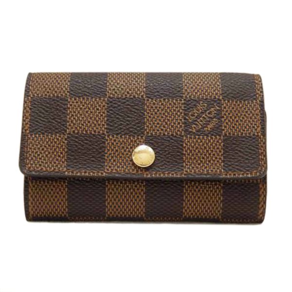 46143 1 Louis Vuitton Multicle 6 Key Holder Damier