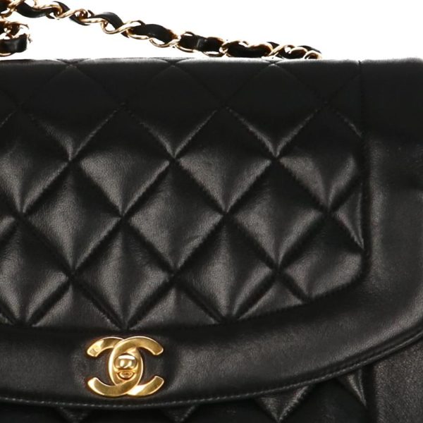 46178 6 Chanel Diana Flap Chain Shoulder Bag