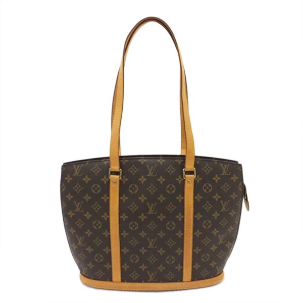 46203 1 Louis Vuitton Babylon Monogram Tote Bag Brown