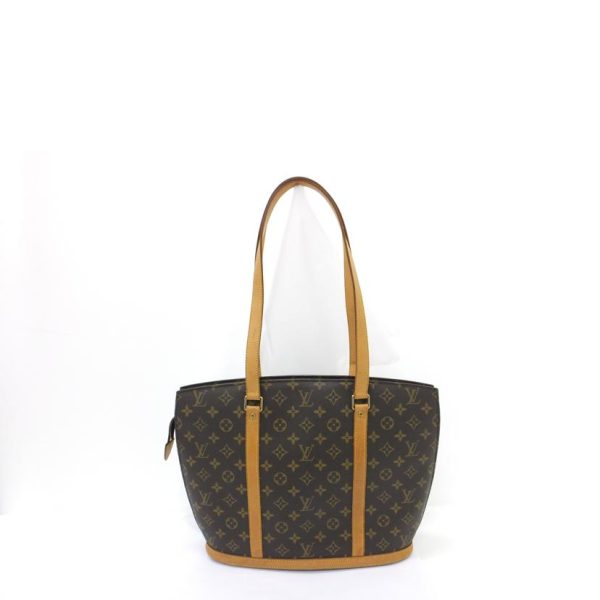 46203 2 Louis Vuitton Babylon Monogram Tote Bag Brown