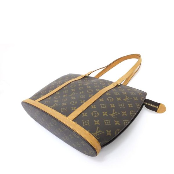 46203 3 Louis Vuitton Babylon Monogram Tote Bag Brown