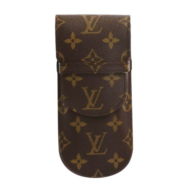 46244 1 Louis Vuitton Etui Lunet Lava Monogram Canvas Case Brown