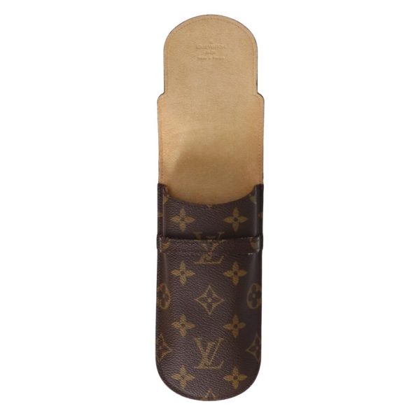 46244 4 Louis Vuitton Etui Lunet Lava Monogram Canvas Case Brown