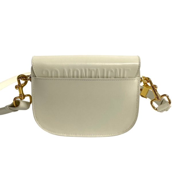 462k241310920 5 Christian Dior Bobby Calf Leather Shoulder Bag White