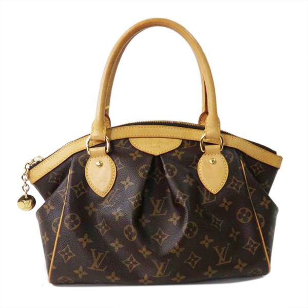 46302 1 Louis Vuitton Tivoli PM Monogram Tote Bag Brown