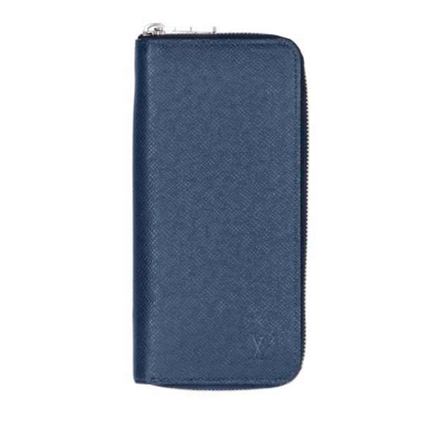 46326 1 Louis Vuitton Zippy Wallet Vertical Taiga Wallet Ocean