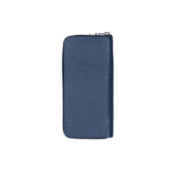 46326 2 Louis Vuitton Zippy Wallet Vertical Taiga Wallet Ocean