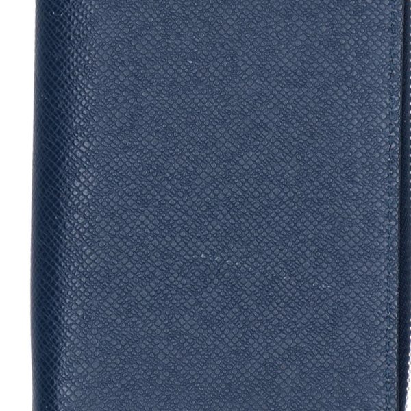 46326 7 Louis Vuitton Zippy Wallet Vertical Taiga Wallet Ocean