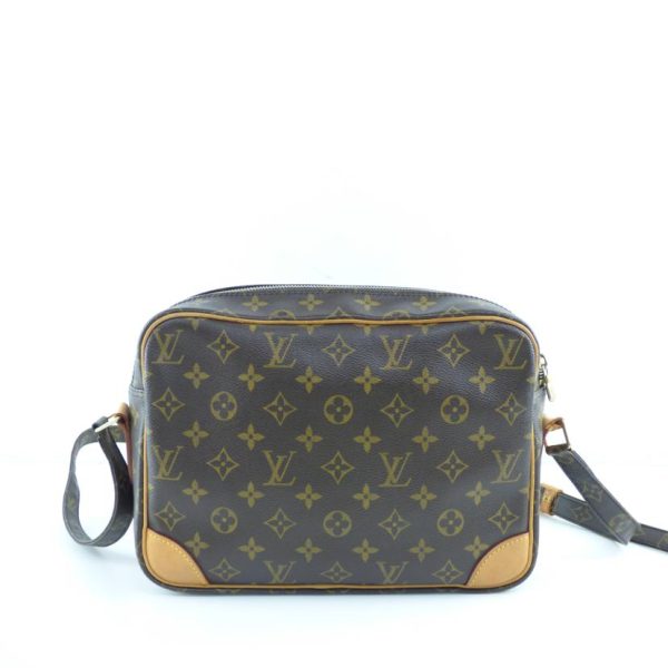 46333 2 Louis Vuitton Nile Monogram Tote Brown