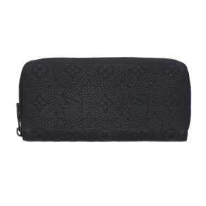 46388 1 Balenciaga Nylon Canvas Clutch Bag Black