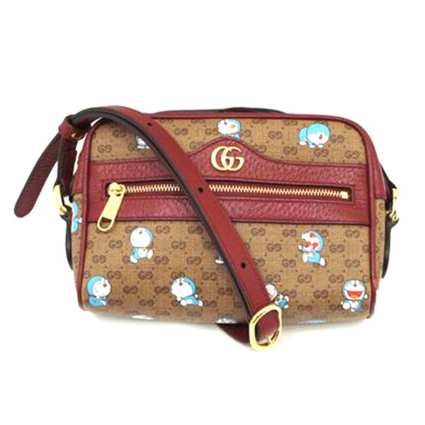 46392 1 GUCCI GG Supreme Mini Bag Doraemon