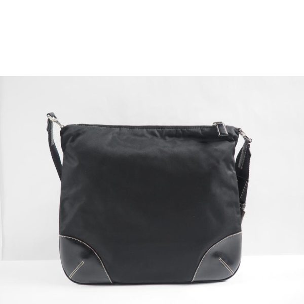 46466 2 PRADA Shoulder Bag Nylon Bag Black