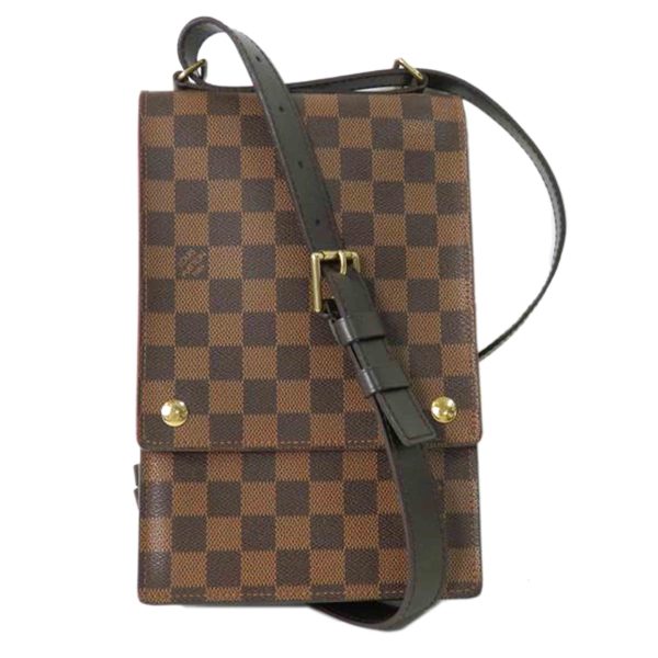 46517 1 Louis Vuitton Brella Damier Tote Bag Brown