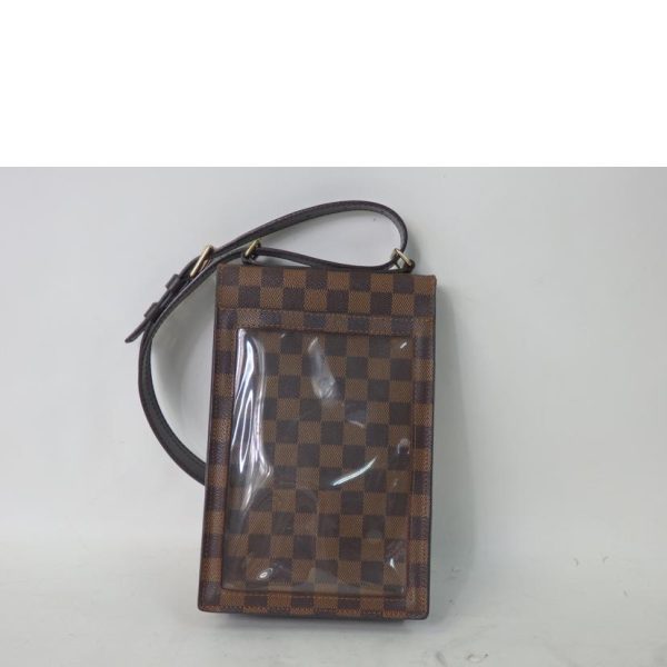 46517 2 Louis Vuitton Brella Damier Tote Bag Brown