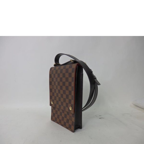 46517 3 Louis Vuitton Brella Damier Tote Bag Brown