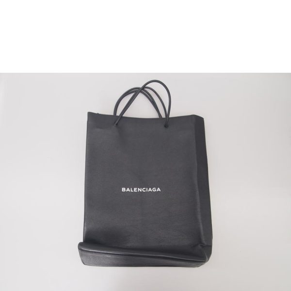 46678 6 Balenciaga North South Shopping Bag Black