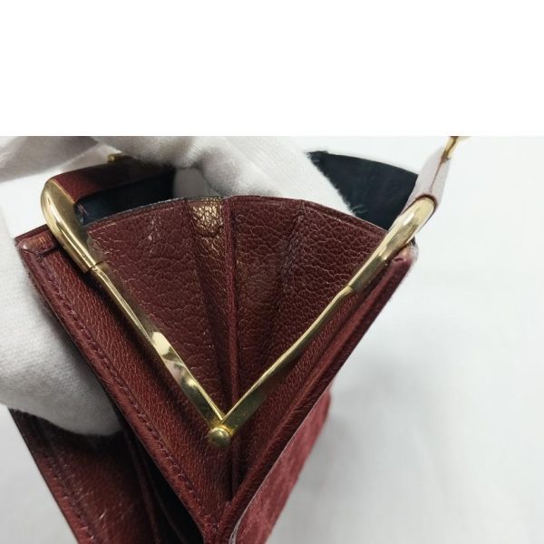 46682 6 Celine Old Macadam Pattern Folded Tatami Toad Mouth Wallet Bag