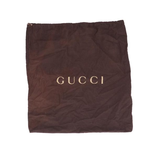 46755 6 Gucci Sherry Line Leather Tote Bag