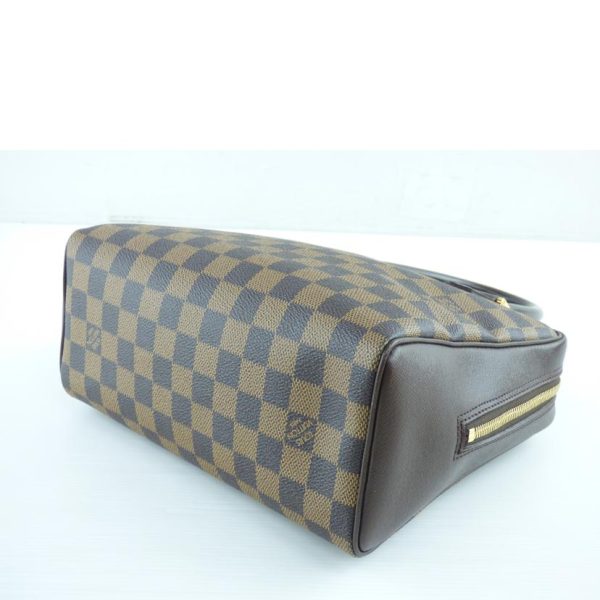 46814 3 Louis Vuitton Brella Damier Ebene Tote Bag Brown