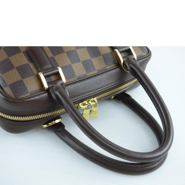 46814 4 Louis Vuitton Brella Damier Ebene Tote Bag Brown