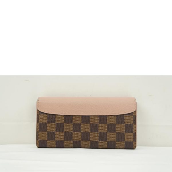 46832 2 Louis Vuitton Portefeuil Normandie Damier Wallet Magnolia