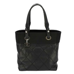 46844 1 Prada 2Way Bag Shoulder Bag Leather Navy