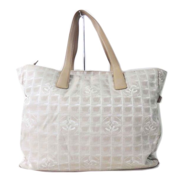 46890 1 Chanel New Travel Line Tote GM Pink