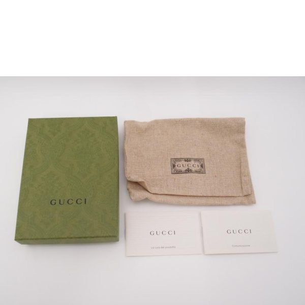 46963 6 Gucci GG Marmont Coin Case Green