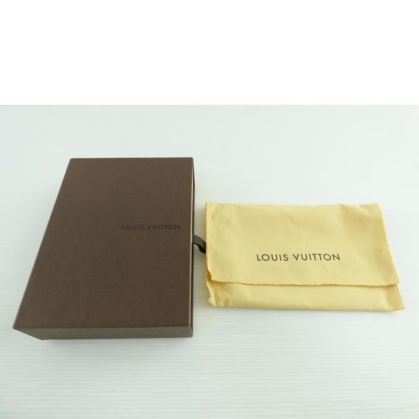 46973 6 Louis Vuitton Portefeuille Marile Compact Monogram Wallet Indigo Blue