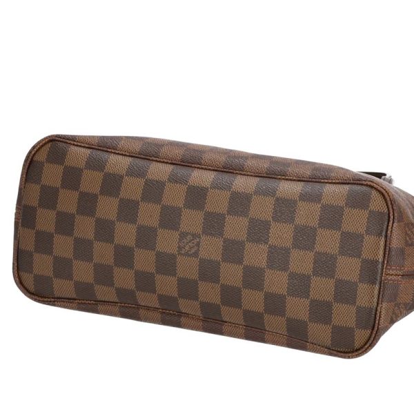 46975 2 Louis Vuitton Neverfull PM Tote Bag Damier Ebene Brown