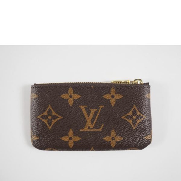 47072 2 Louis Vuitton Cle Coin Purse Monogram