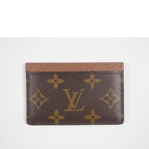 47089 2 Louis Vuitton Porto Carte Sample Card Case Monogram