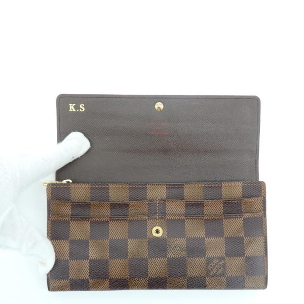 47117 4 Louis Vuitton Portefeuil Sala Wallet Bag Damier Ebene