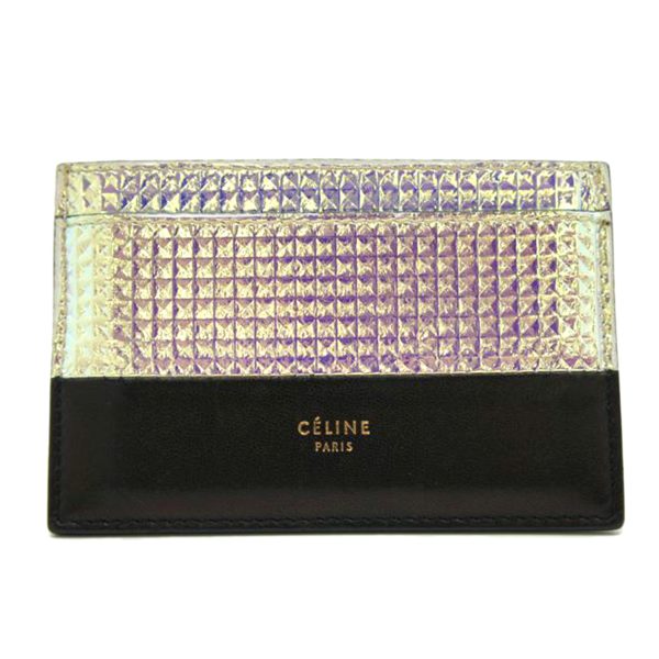 47186 1 Celine Card Case Bag Bicolor