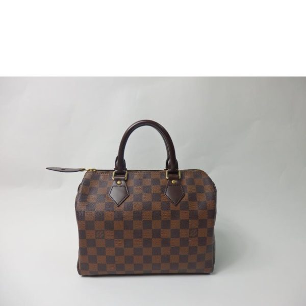 47212 2 Louis Vuitton Speedy 25 Bag Damier Ebene