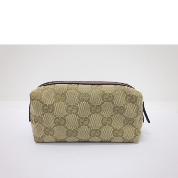 47339 2 Gucci GG Canvas Accessory Pouch