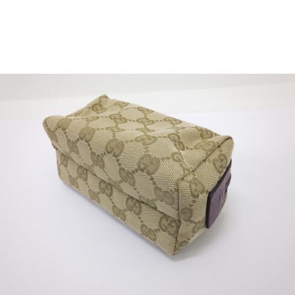 47339 3 Gucci GG Canvas Accessory Pouch