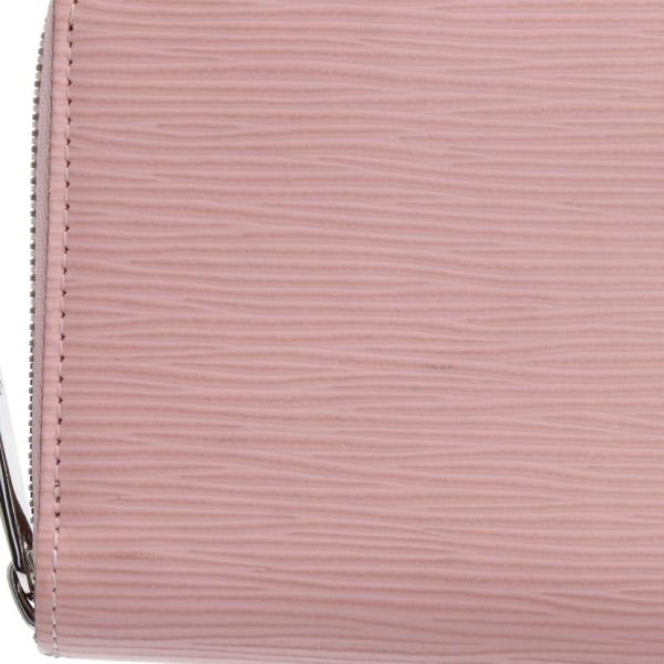 47364 6 Louis Vuitton Zippy Epi Leather Wallet Pink